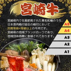 ふるさと納税 日南市 宮崎牛 A4 〜 A5 ...の詳細画像2