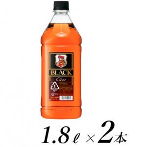 ウイスキー　ブラックニッカ　クリア 1.8L PET×2本