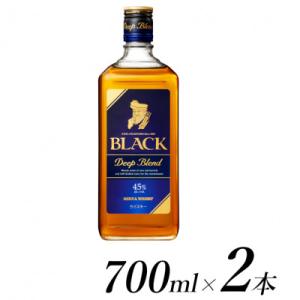 ふるさと納税 さくら市 ウイスキー　ブラックニッカ　ディープブレンド　700ml×2本