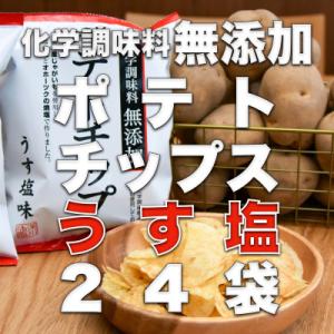 化学調味料無添加ポテトチップス　うす塩(60g×24袋)
