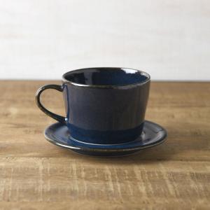 【美濃焼】北欧ブルー コーヒーカップ&ソーサー　1セット 3516162