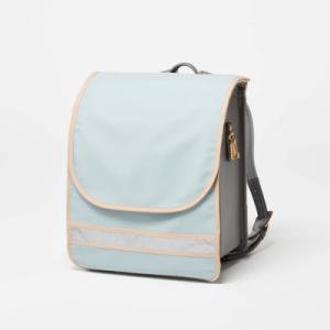 ふるさと納税 足利市 PETIT PSYCHEのランドセルカバーbasic ブルーグレー×シナモン