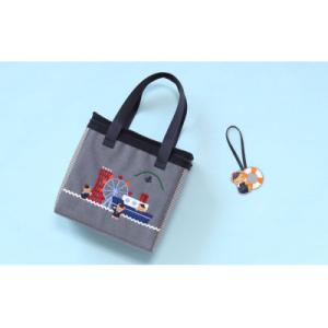 ふるさと納税 ファミリアのデニムバッグ ［familiar］子ども キッズ