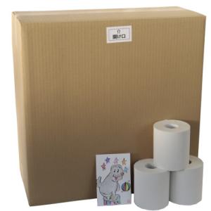 トイレットペーパーシングル50個包装なし【障がい者支援の返礼品】