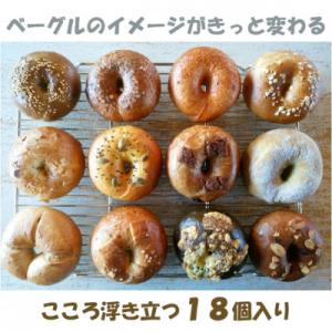 ふるさと納税 富士見町 ベーグルBOX 18個入り 【パン・菓子パン】