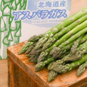 【2026年発送】富良野産　露地栽培　グリーンアスパラ　(M～2Lサイズ混合) 1kg