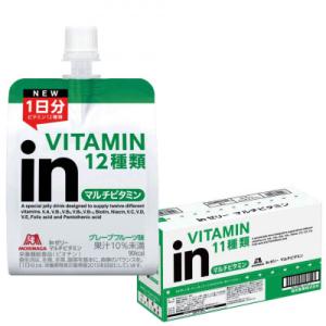 森永製菓 inゼリー マルチビタミン 6個入り 2-A