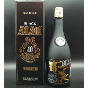 ふるさと納税 伊仙町 BLACK奄美　40度　720ml×1本