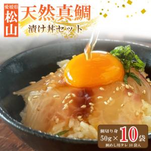 愛媛松山　鯛の漬けセット　10点
