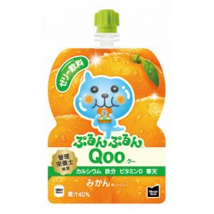 ミニッツメイド　QOOぷるんぷるん　みかんパウチ125g×30個入