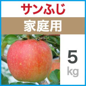 ふるさと納税 黒石市 家庭用　サンふじ　5kg