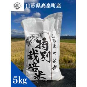 【令和7年産】【山形県高畠産】特別栽培米　つや姫  5kg