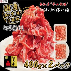 ふるさと納税 南知多町 牛肉 切り落とし 400g×2P 800g  (4人前)  知多牛 響