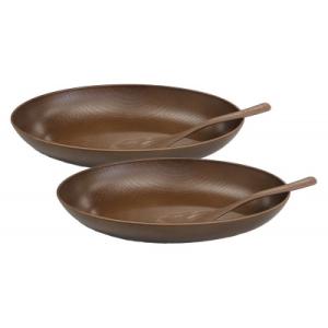 ふるさと納税 加賀市 【山中塗】オーバルパスタ&amp;カレーセット　2P