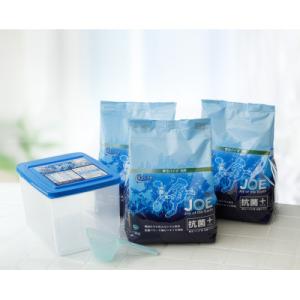 善玉バイオ 浄 JOE 抗菌プラス 1.3kg×3袋 エコ洗剤 詰替容器＆スプーン