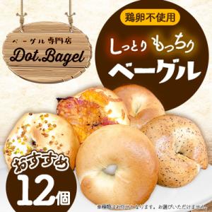 ベーグル専門店　しっとりもっちりのベーグルおすすめ12個セット