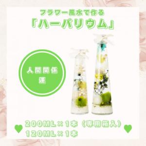ふるさと納税 人吉市 フラワー風水で作るハーバリウム「人間関係運」