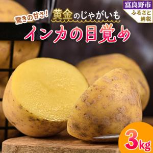 【2025年先行予約】じゃがいも　インカの目覚め 3kg