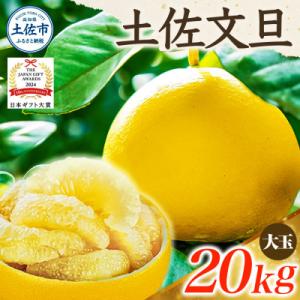 【2027年1月下旬～発送予定】【日本ギフト大賞2024受賞】園主こだわり土佐文旦約20kg