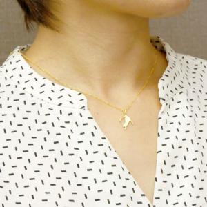 ふるさと納税 昭和町 純金 ネックレス 猫 2...の詳細画像2