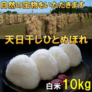 天日干し ひとめぼれ 白米 10kg 岩手県奥州市 令和7年産米 10キロ [AC049]