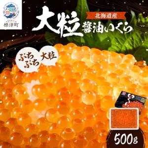 ふるさと納税 標津町 北海道産　【大粒】醤油いくら　500g×1