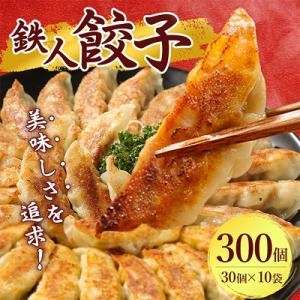 鉄人餃子　300個(30個×10袋)