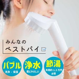 ふるさと納税 山県市 シャワーヘッド バブリージョワー2.0 浄水×ナノバブル 塩素除去 ミスト 水...