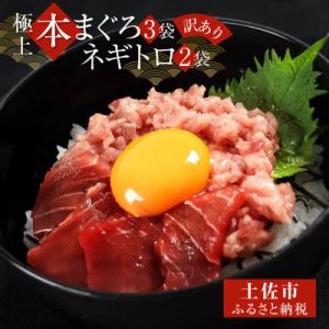 訳あり 本マグロ 端材切り落し・ネギトロセット 小分けでネギトロ丼に!【No.5635459】