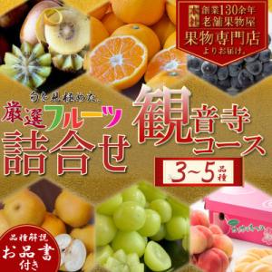 専門店厳選!旬を見極めた、厳選フルーツ詰合せ【観音寺コース】1回便