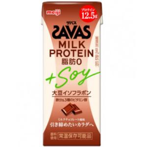 ふるさと納税 京田辺市 ザバスMILK　PROTEIN　脂肪ゼロ+SOY　ミルクチョコレート風味　2...