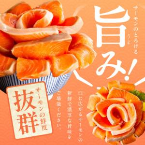 ふるさと納税 泉佐野市 サーモン 1kg ポー...の詳細画像2