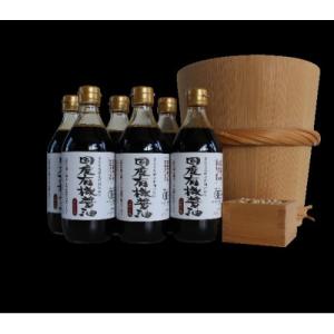 ふるさと納税 多可町 国産有機醤油(濃口500ml6本)詰合わせ[1007]