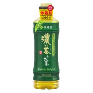 【機能性表示食品】 お～いお茶　濃い茶600ml×2ケース(48本)