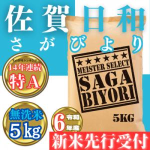 ふるさと納税 みやき町 【新米先行受付】令和6年産【無洗米】さがびより5kg(2024年11月より順...