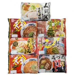 ふるさと納税 旭川市 旭川生ラーメン天金醤油、青葉、よし乃、天金味噌、山頭火、梅光軒、みづの ×各1...