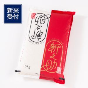 【新米受付・令和8年産米】新潟県岩船産 新之助 5kg 1013002N