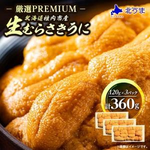 【厳選PREMIUM】美味しいウニは昆布の名産地にあり!生むらさきうに360g