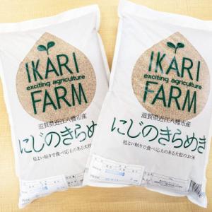 ふるさと納税 近江八幡市 【令和8年産】大粒で食べ応えあり「にじのきらめき」玄米10kg(5kg×2)　