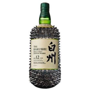 ふるさと納税 枚方市 ウィスキー オリジナル デコレーションボトル (トゲ白州12年:700ml)｜y-sf