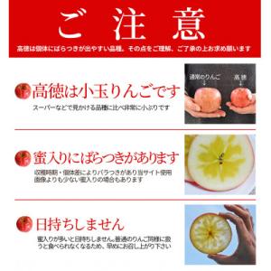 ふるさと納税 山形県 蜜入りりんご 高徳 1k...の詳細画像3