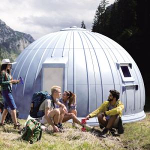 ふるさと納税 東郷町 この大きさ、佇まい、圧倒的な存在感!DIY型ドームハウス「DOMANI(ドマーニ)」