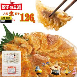 餃子の王国 人気の生餃子 2種 計126個セット【双和食品工業】(熊本市)