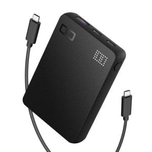 CIO モバイルバッテリー 10,000mAh SMARTCOBY Pro SLIM ブラック