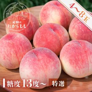 【2026年先行予約】桃　糖度13度以上　飛騨のたからもも　1.5～2.0k　GH003