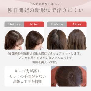 ふるさと納税 土浦市 唯一無二の日本製ウィッグ...の詳細画像3