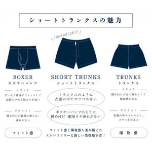 ふるさと納税 足利市 シルクトランクス(紺・M...の詳細画像2