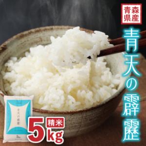 【令和7年産】青森県産　青天の霹靂5kg(精米)