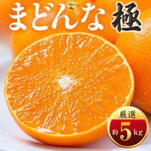 【今年も売れてます】ぷるぷる食感【まどんな】5kg　※紅まどんな と同品種【H49-80】