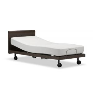 ふるさと納税 上峰町 電動ベッド グランサスGS-02F(2M+HL)マットレス付(セミダブル)グレー/ウォールナット